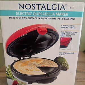 Nostalgia Quesadilla Maker new in box